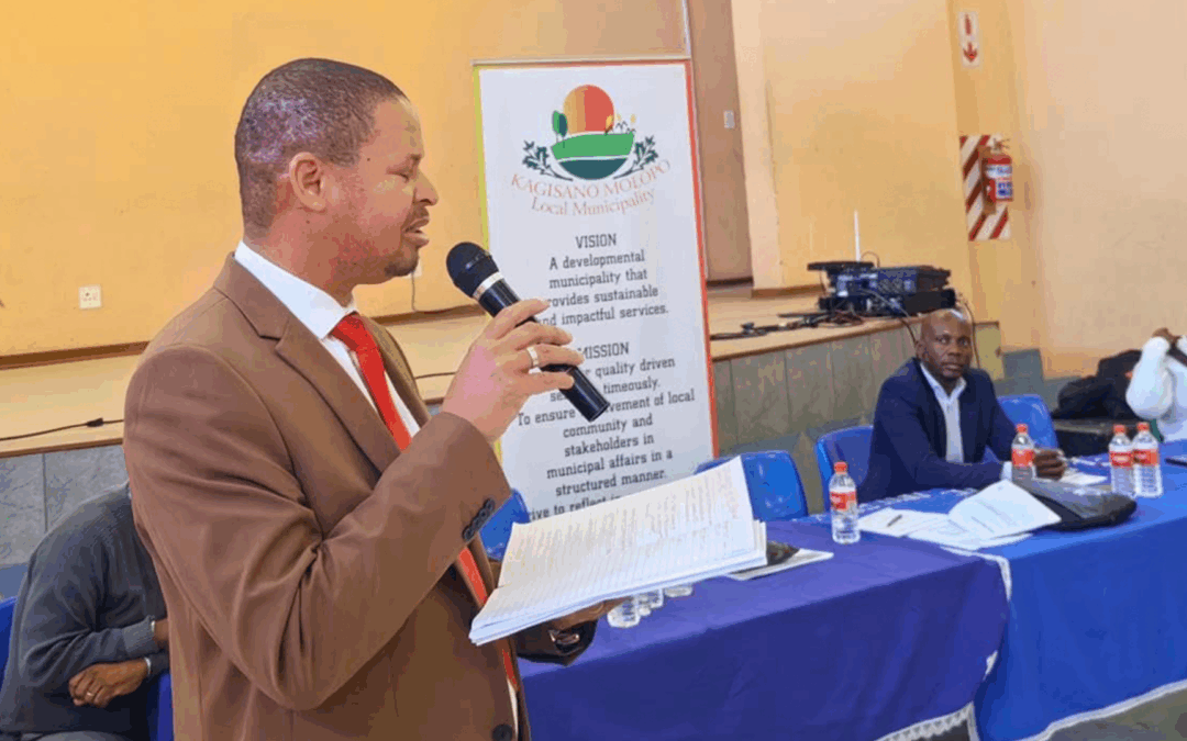 Public Consultations on 2019/20 Annual Report and 2023/2024 Annual Report at Morokweng Community Hall.