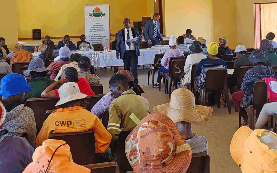 Public Consultations on 2019/20 Annual Report and 2023/2024 Annual Report at Moswana Community Hall