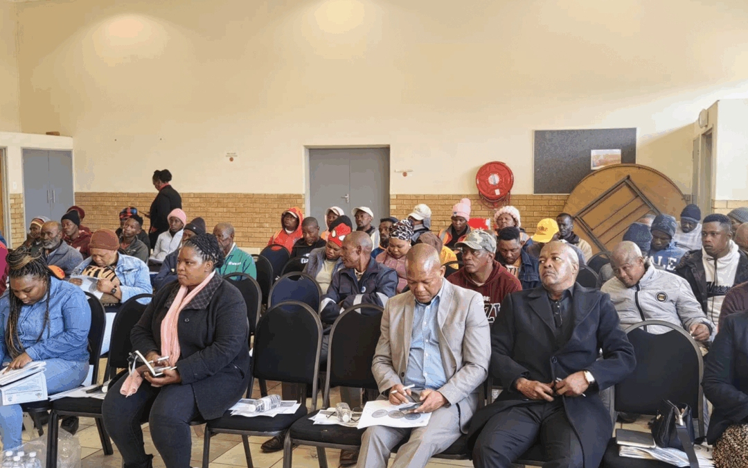 Public Consultations on 2019/20 Annual Report and 2023/2024 Annual Report at Tlou le Tau Tribal Ganyesa.